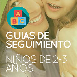 guias de seguimiento 2 a 3 años